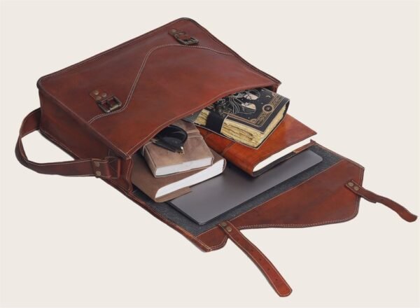 Leather Laptop Bags for Men - Smart and Long Lasting - Image 5