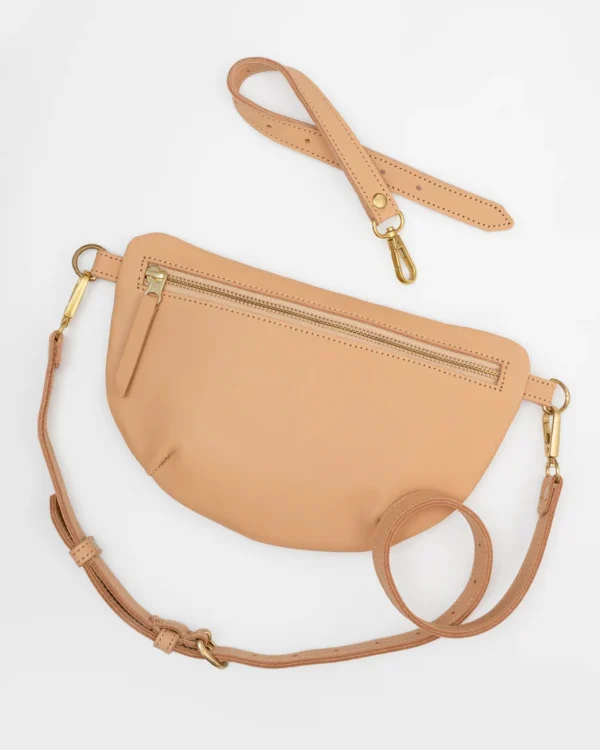 Panoply Leather Sling Bag Stylish Crossbody with Adjustable Strap - Image 3