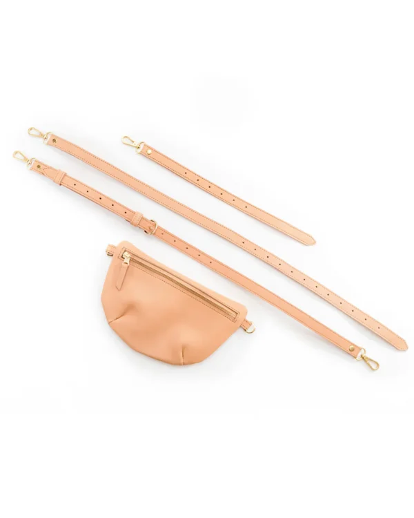Panoply Leather Sling Bag Stylish Crossbody with Adjustable Strap - Image 2
