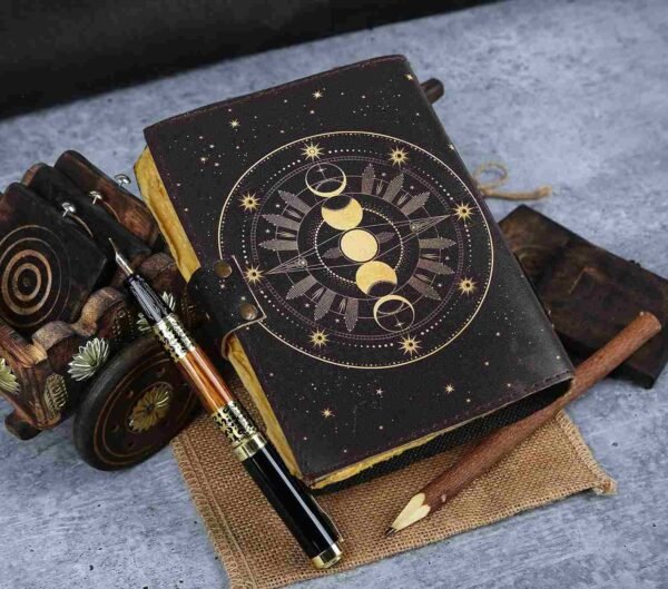 Buy Online Handicraft Leather Journal - The Ideal Present Gift - Image 5