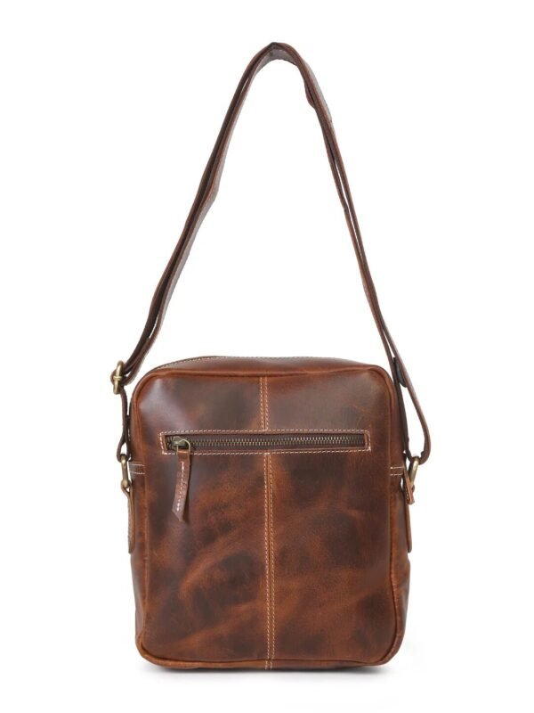 Buy Online Panoply Genuine Leather Messenger Bag - Image 3