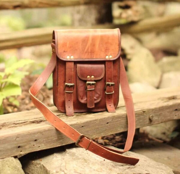 Buy Online Leather Messenger Bag – Handmade Satchel Shoulder Bag