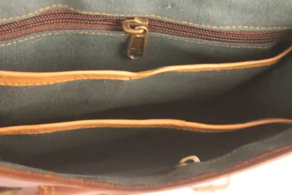 Buy Online Leather Messenger Bag – Handmade Satchel Shoulder Bag - Image 5