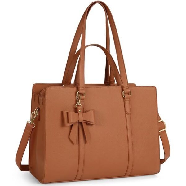 Panoply Leather Small Ruthie Satchel Bag | Elegant Brown Leather Satchel for Women