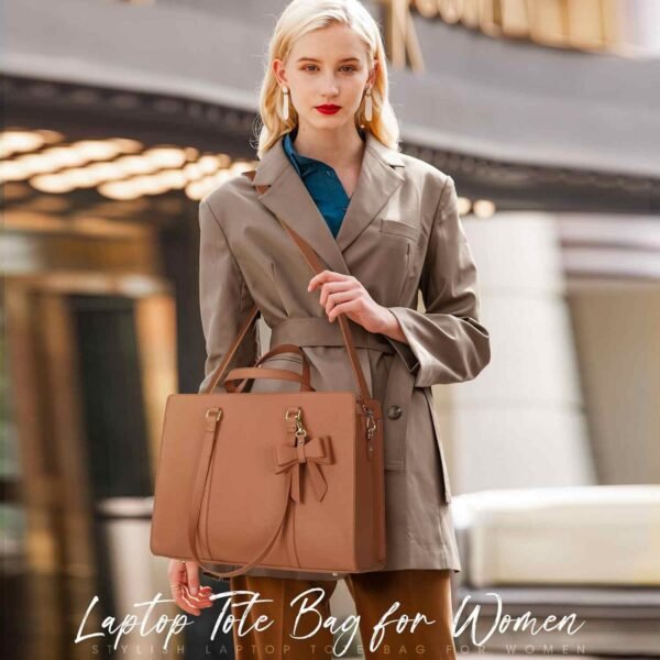 Panoply Leather Small Ruthie Satchel Bag | Elegant Brown Leather Satchel for Women - Image 7