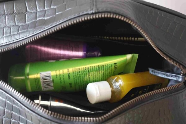 Premium Leather Toiletry Bag, spacious yet stylish travel kit for men and women - Image 6