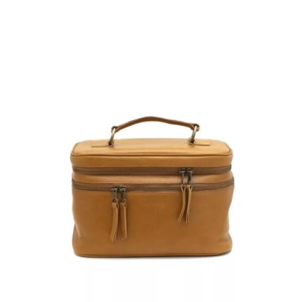 Cosmetic & Toiletry Bag – Twin Compartment Design Featuring Waterproof Lining