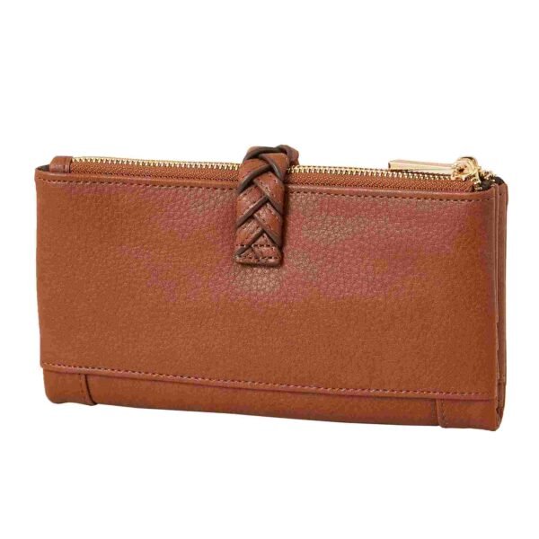Personalized Women's Leather Wallet | Custom Monogram Engraved Wallet | Perfect Gift for Her - Image 3