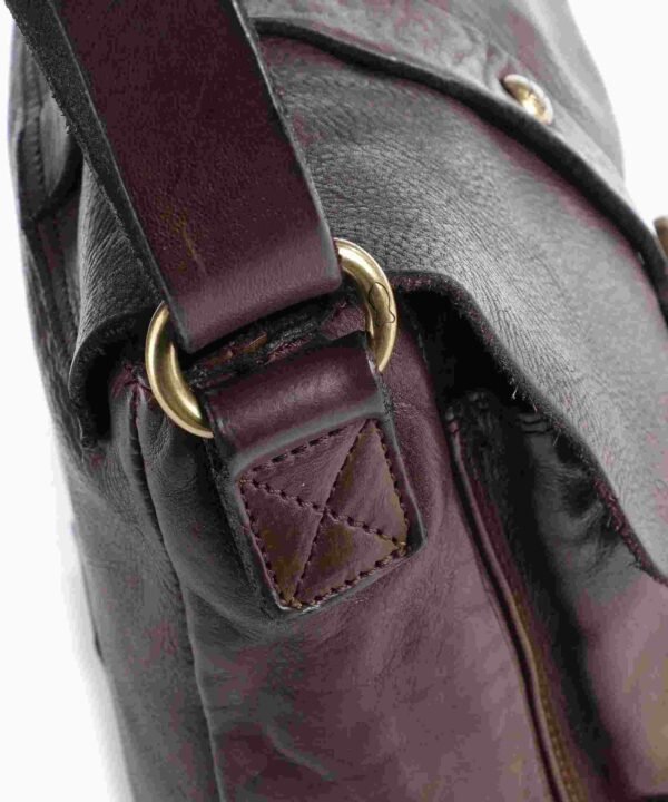 Panoply Vintage Handmade Leather Carry Bag using Leather Strap | Multifunction Shoulder Bag - Image 5