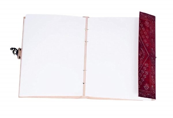 Panoply Vintage Heart Embossed Leather Journal Notebook Diary For Women