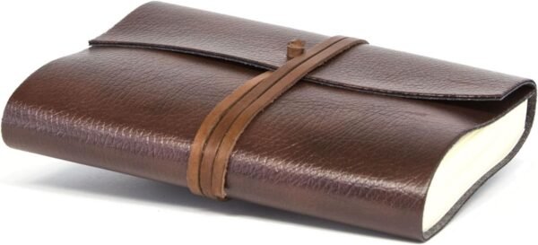 Panoply Vintage Handmade Leather Elastic Tie Journal - Image 4