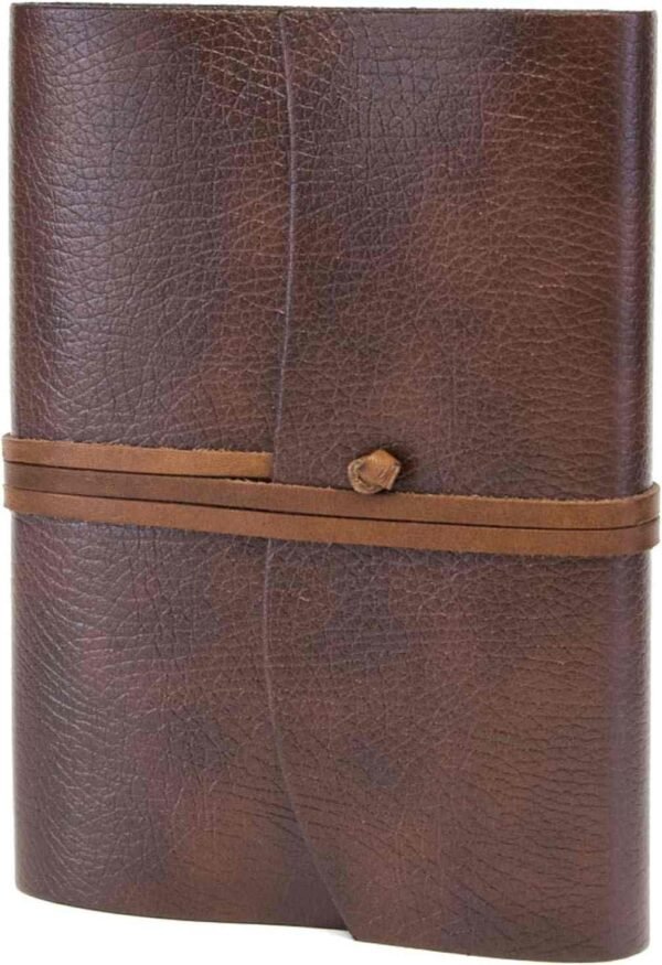 Panoply Vintage Handmade Leather Elastic Tie Journal - Image 5