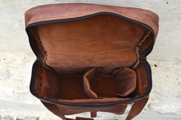 Panoply Vintage Leather Handmade Camera Bag | Shoulder Satchel Bag for Cameras - Image 7
