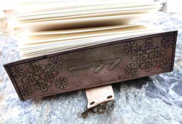 Panoply Vintage Leather Journal – Embossed Tree Design, Eco-Friendly & Handmade - Image 9