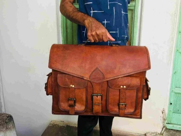 Panoply Leather Office Bag - Image 5