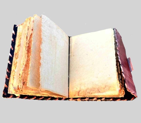Panoply Leather UV Hocus Pocus Journal – Vintage Style Diary - Image 4