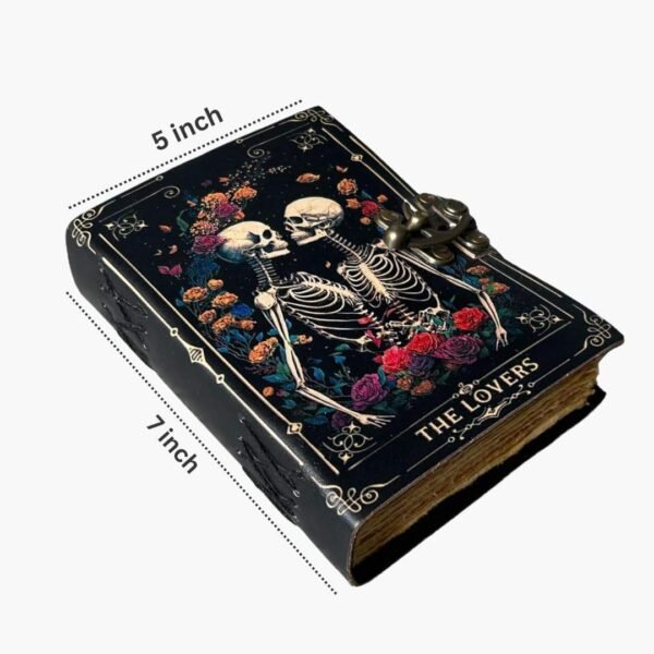 Panoply Leather UV The Lovers Journal – Vintage Style Diary - Image 2