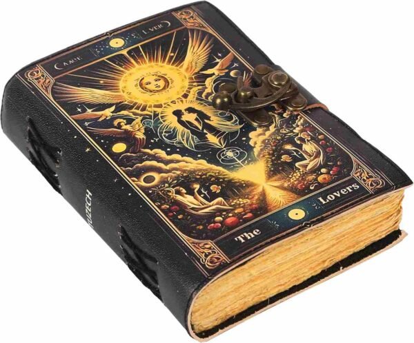 Panoply Leather UV Angle Lovers Journal – Vintage Style Diary - Image 3