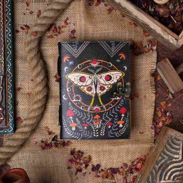 Panoply Leather UV Butterfly Journal – Vintage Style Diary