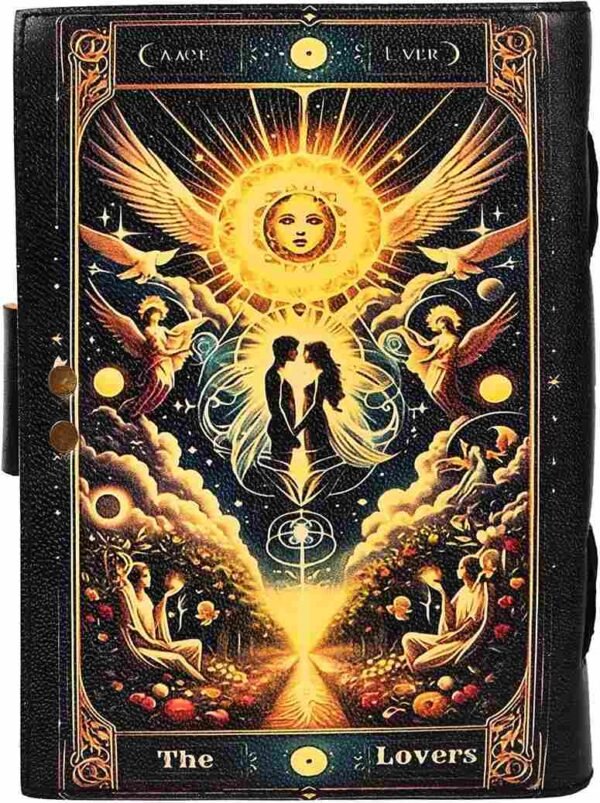 Panoply Leather UV Angle Lovers Journal – Vintage Style Diary - Image 2