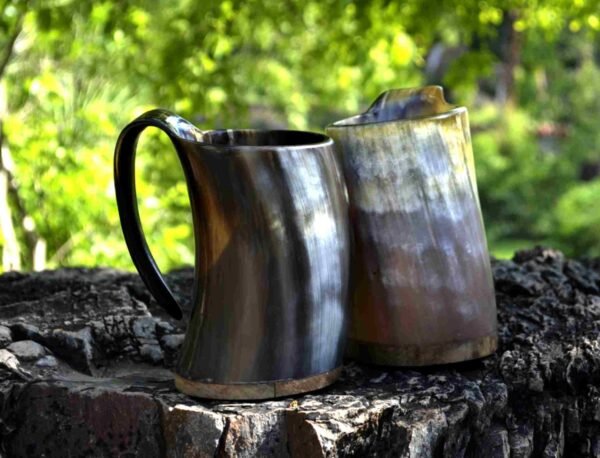 Panoply Handmade Horn Mugs