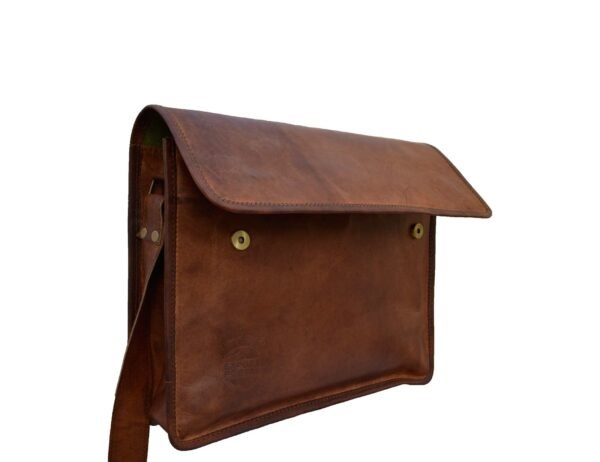 Panoply Leather Laptop Bag - Image 2