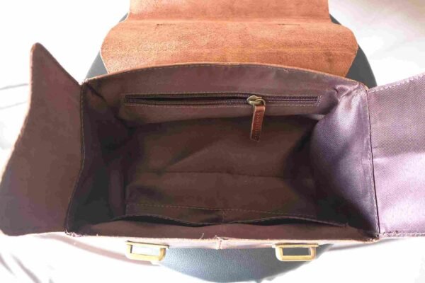 Panoply Leather Dark Brown Toiletry Bag - Image 5