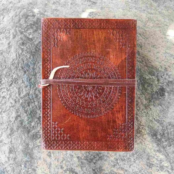 Panoply Leather UV Dragon Journal – Vintage Style Diary - Image 5