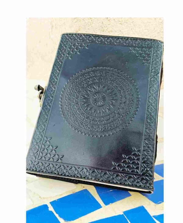 Panoply Leather UV Dragon Journal – Vintage Style Diary - Image 9