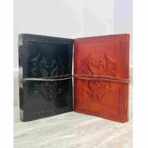 Panoply Leather UV Dragon Journal – Vintage Style Diary