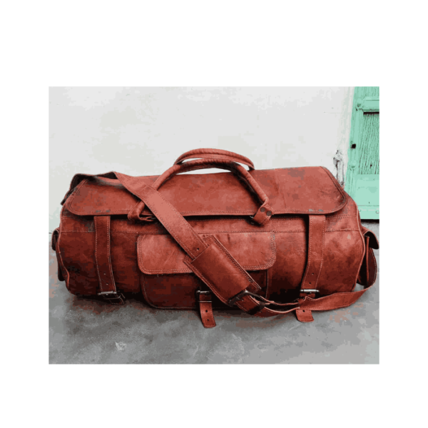 Panoply Leather Duffle Bag – Premium Travel Companion